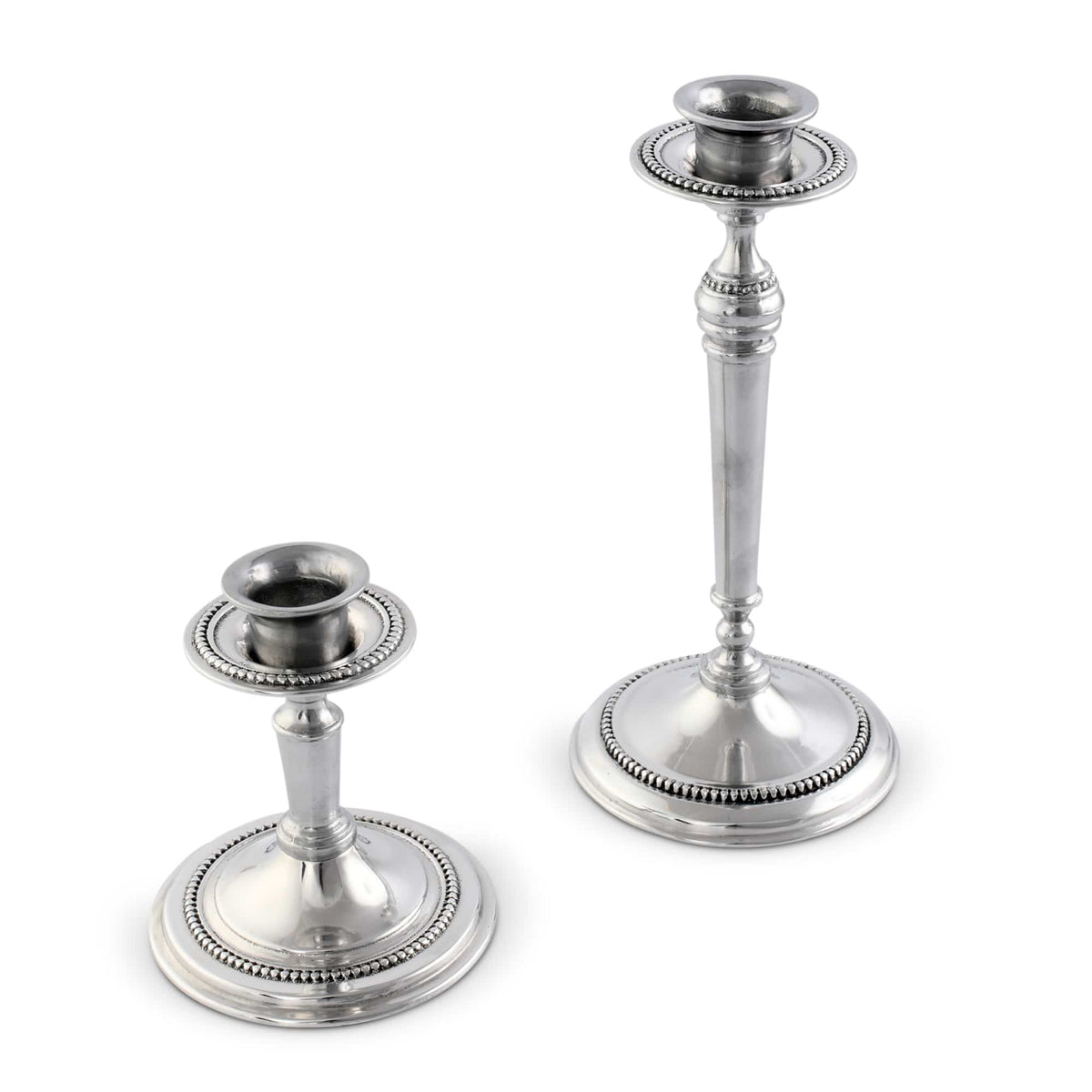 Arthur Court Candlesticks Beaded Candlestick -  Short