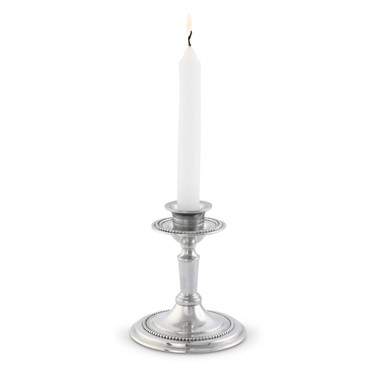 Arthur Court Candlesticks Beaded Candlestick -  Short
