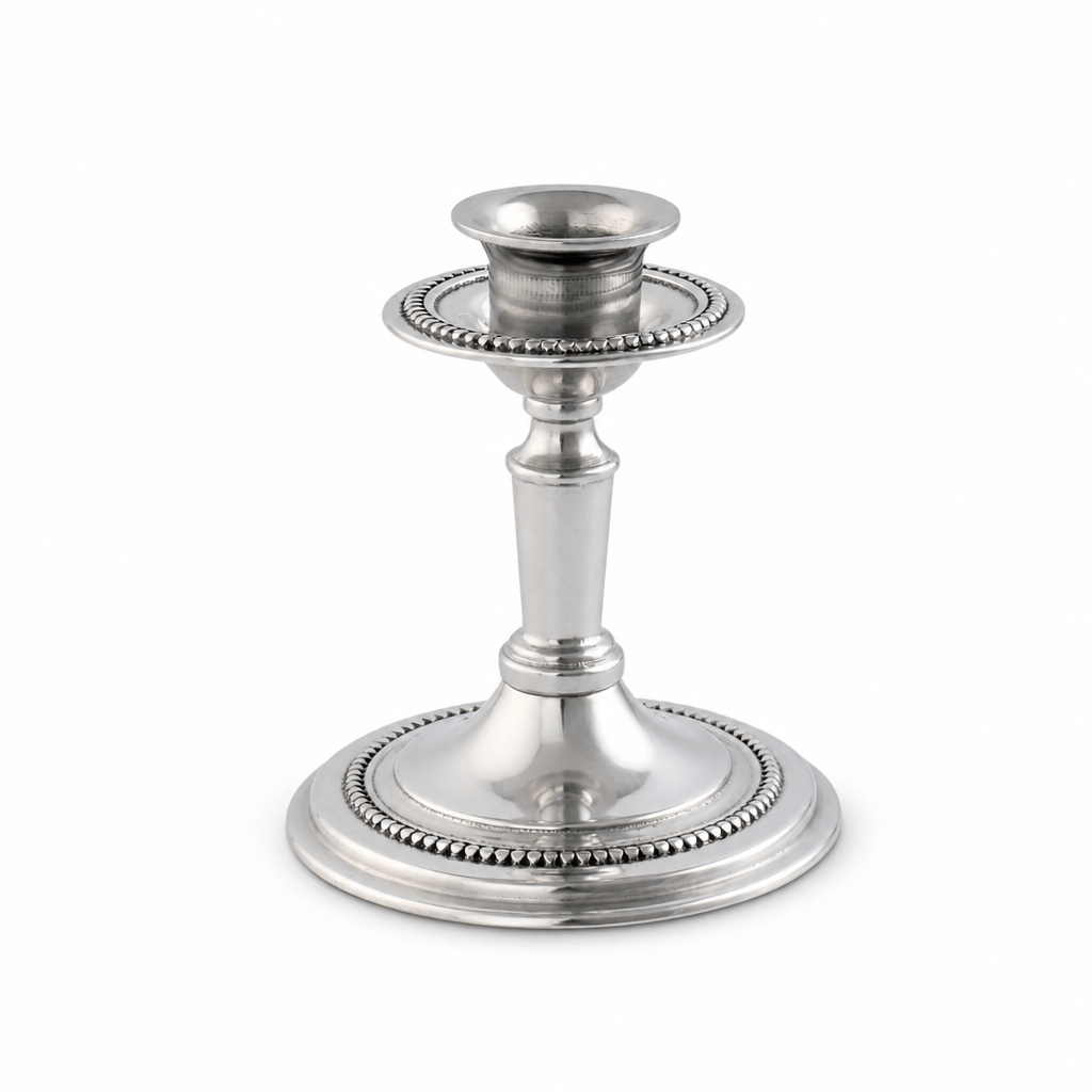 Arthur Court Candlesticks Beaded Candlestick -  Short