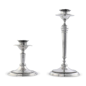 Arthur Court Candlesticks Beaded Candlestick - Tall