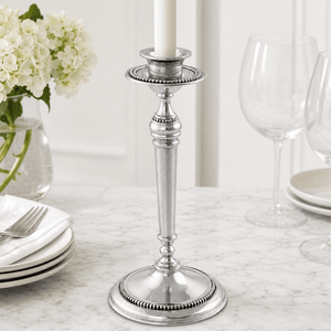 Arthur Court Candlesticks Beaded Candlestick - Tall
