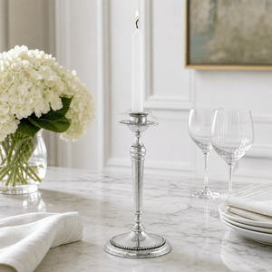 Arthur Court Candlesticks Beaded Candlestick - Tall