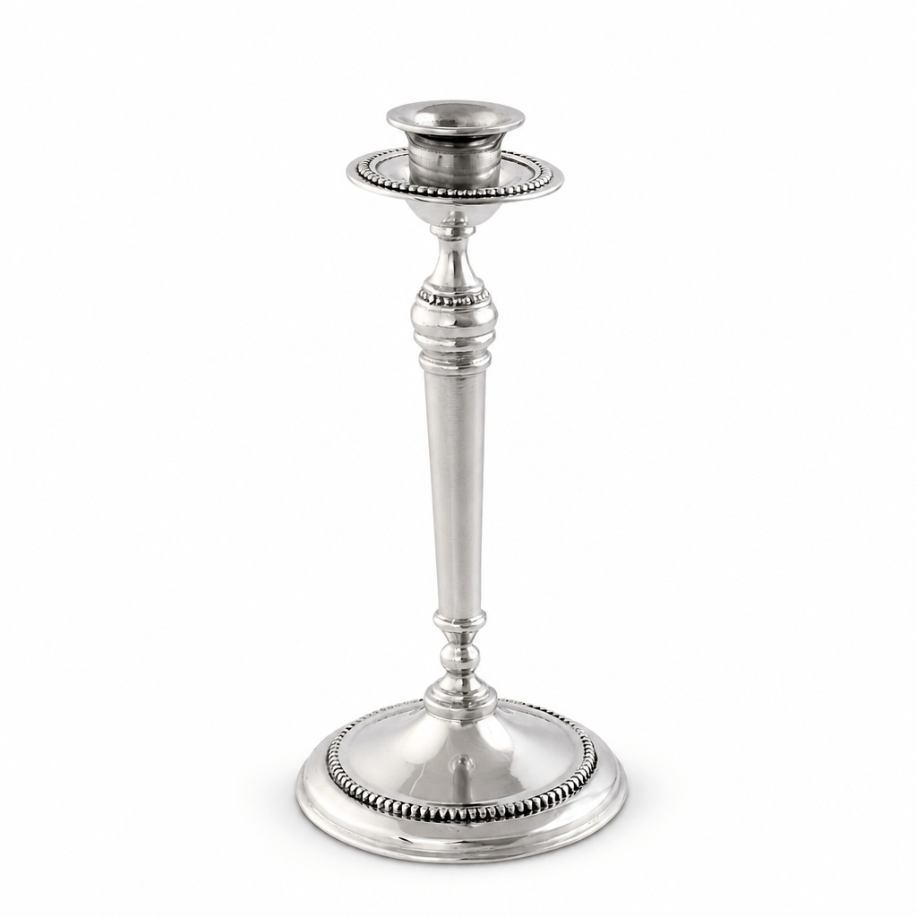 Arthur Court Candlesticks Beaded Candlestick - Tall