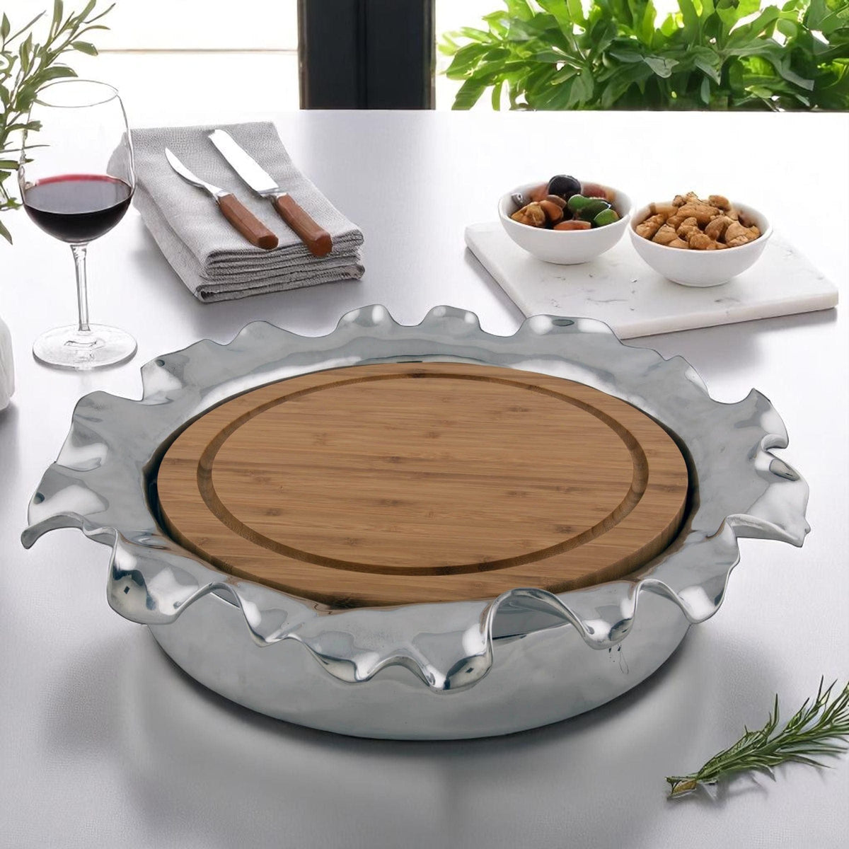 Arthur Court Carmel Carmel Cheese Stand 10 Board