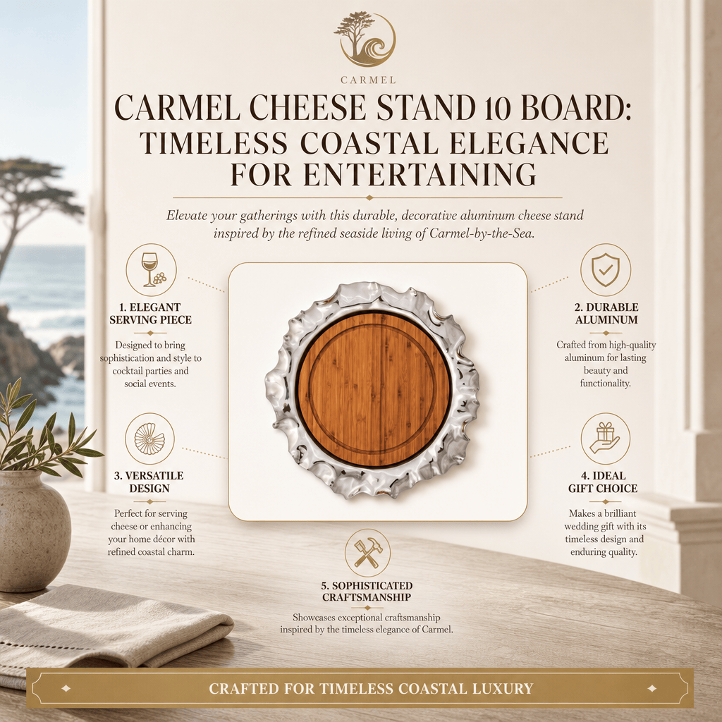 Arthur Court Carmel Carmel Cheese Stand 10 Board