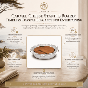 Arthur Court Carmel Carmel Cheese Stand 13 Board
