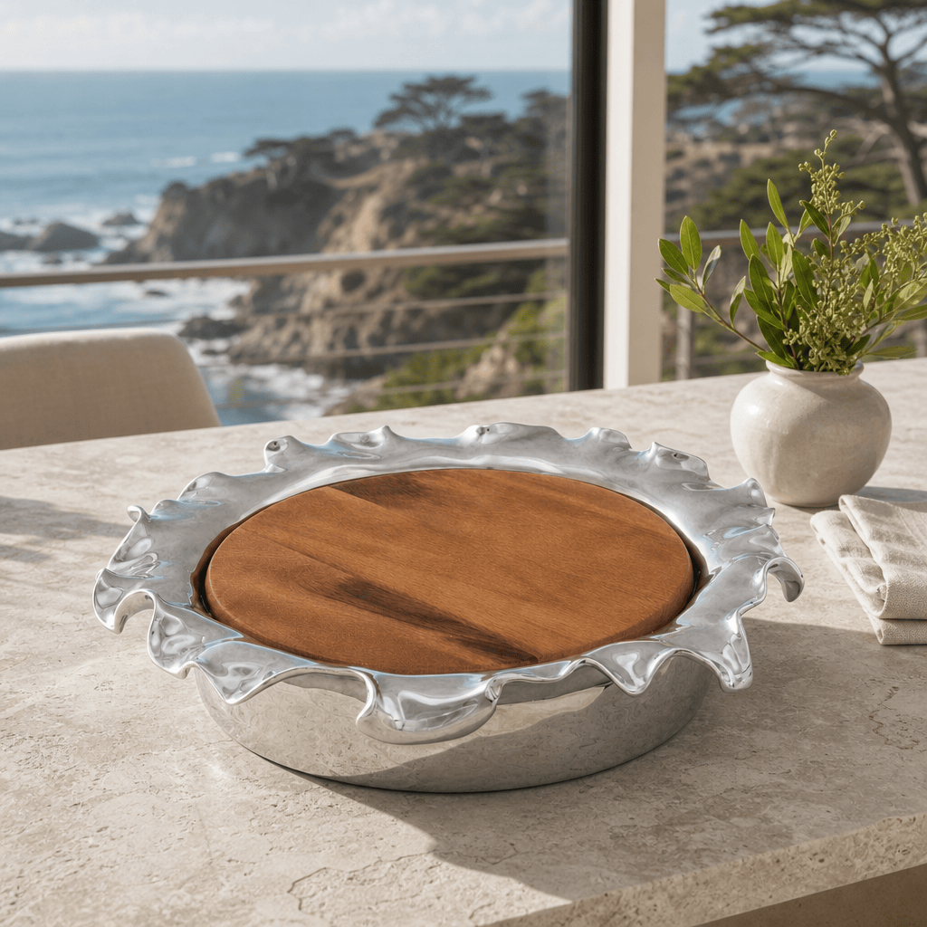 Arthur Court Carmel Carmel Cheese Stand 13 Board