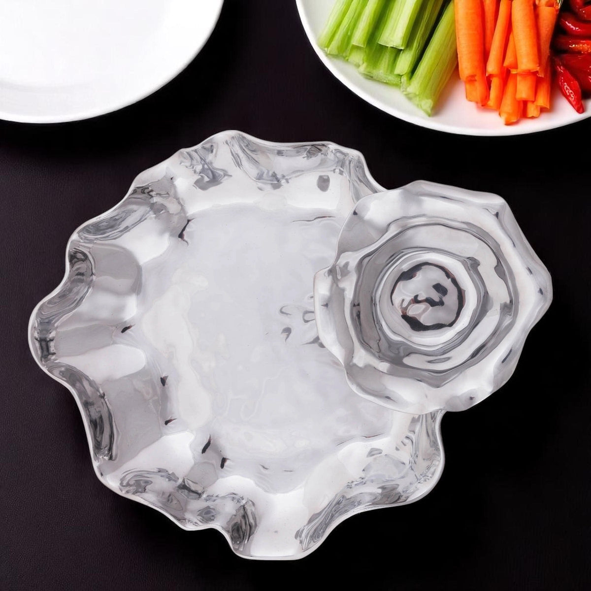 Arthur Court Carmel Carmel Chip and Dip Set