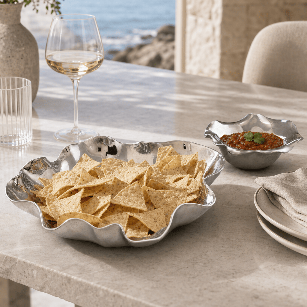 Arthur Court Carmel Carmel Chip and Dip Set