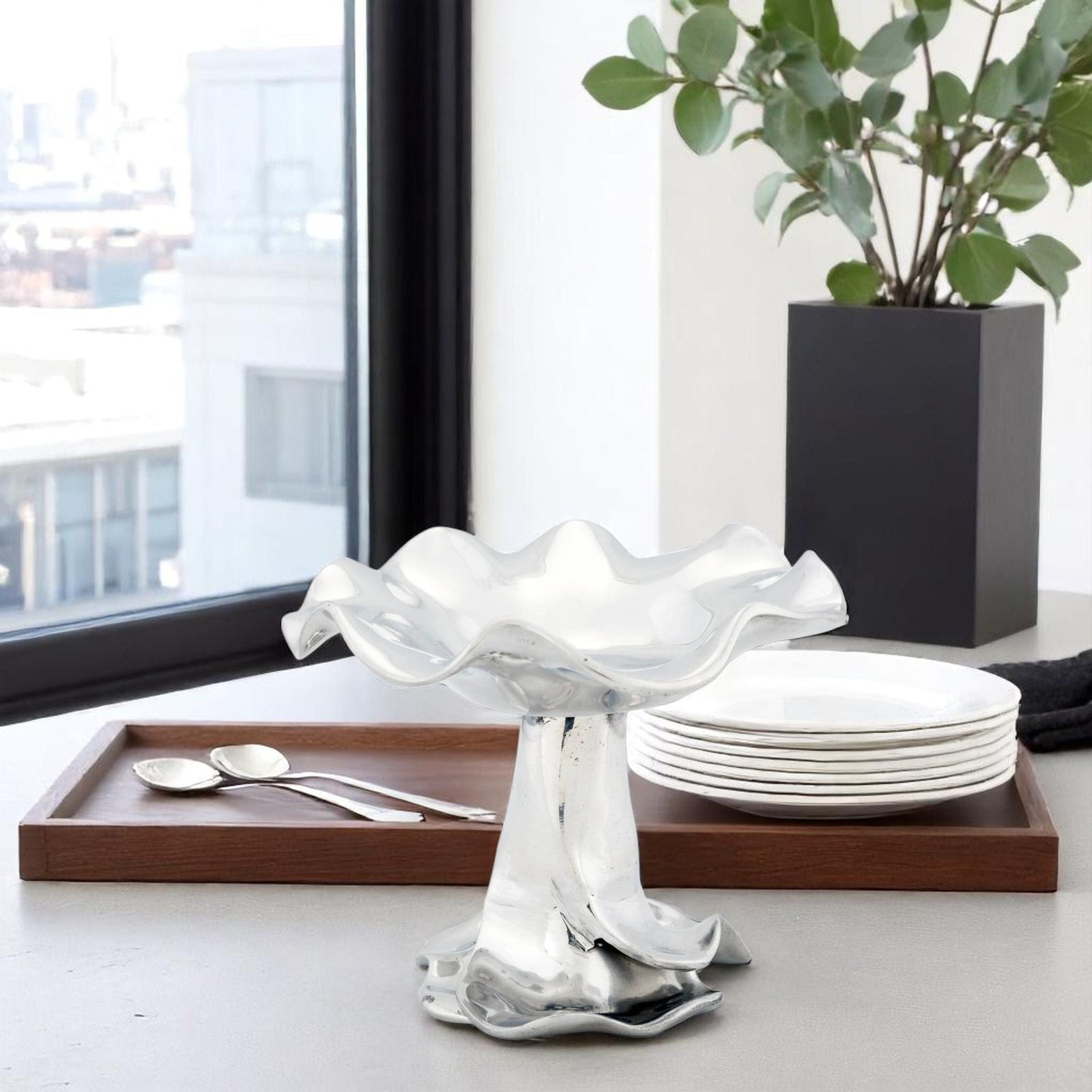 Arthur Court Carmel Carmel Elevated Dip Bowl 4.5 Tall