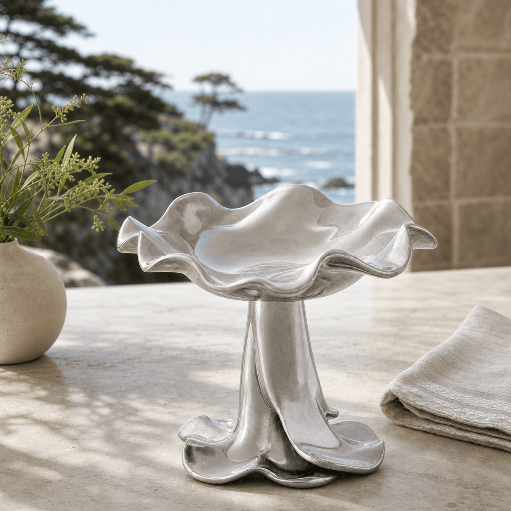 Arthur Court Carmel Carmel Elevated Dip Bowl 4.5 Tall