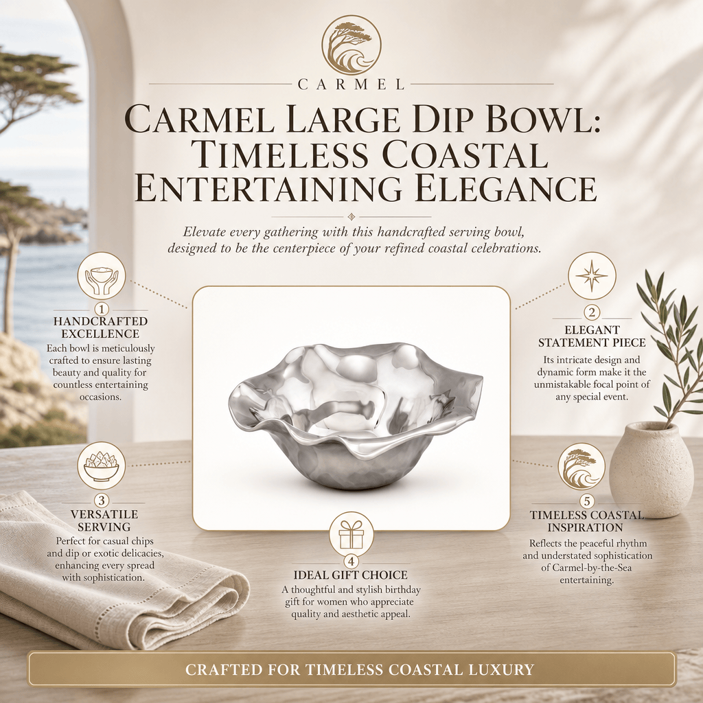 Arthur Court Carmel Carmel Large Dip Bowl