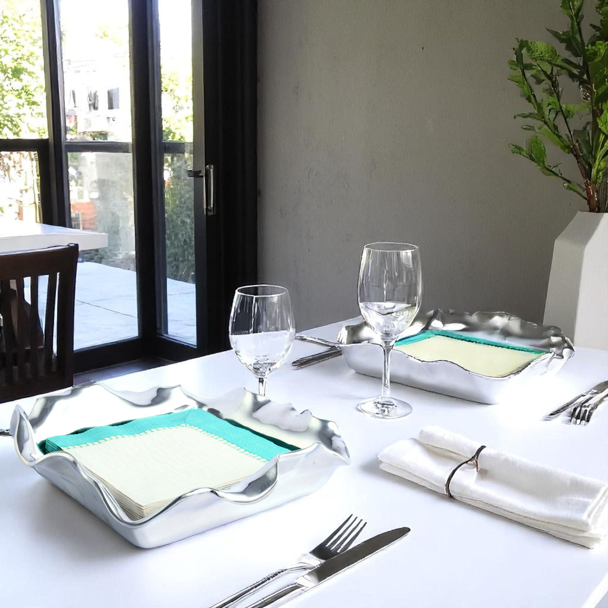 Arthur Court Carmel Carmel Napkin Box