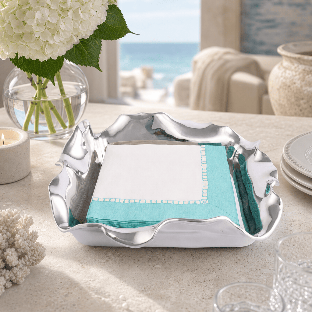 Arthur Court Carmel Carmel Napkin Box