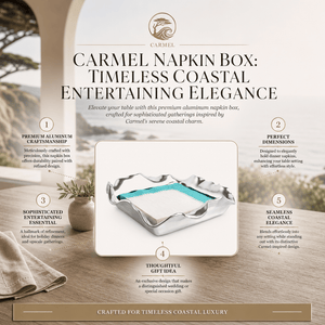 Arthur Court Carmel Carmel Napkin Box
