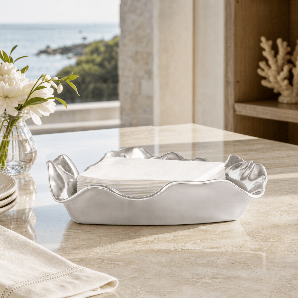 Arthur Court Carmel Carmel Napkin Box