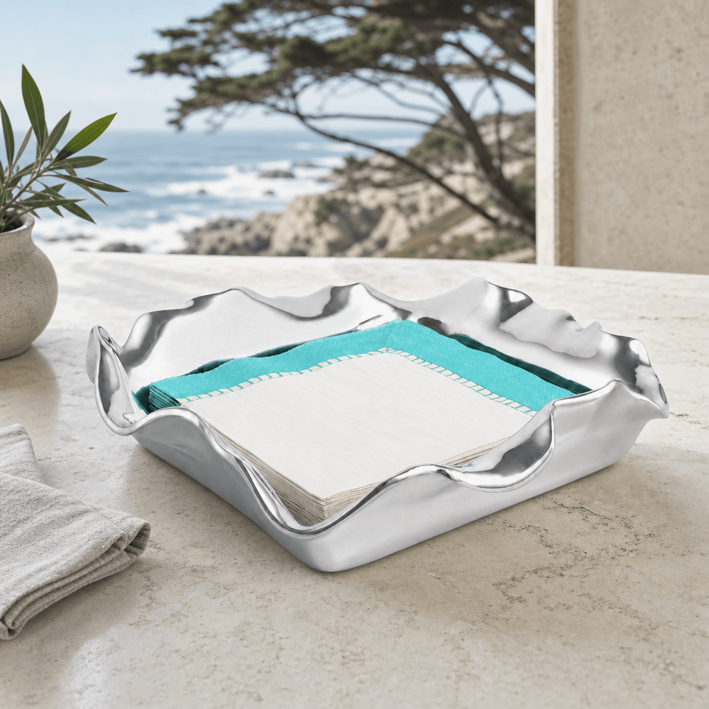 Arthur Court Carmel Carmel Napkin Box