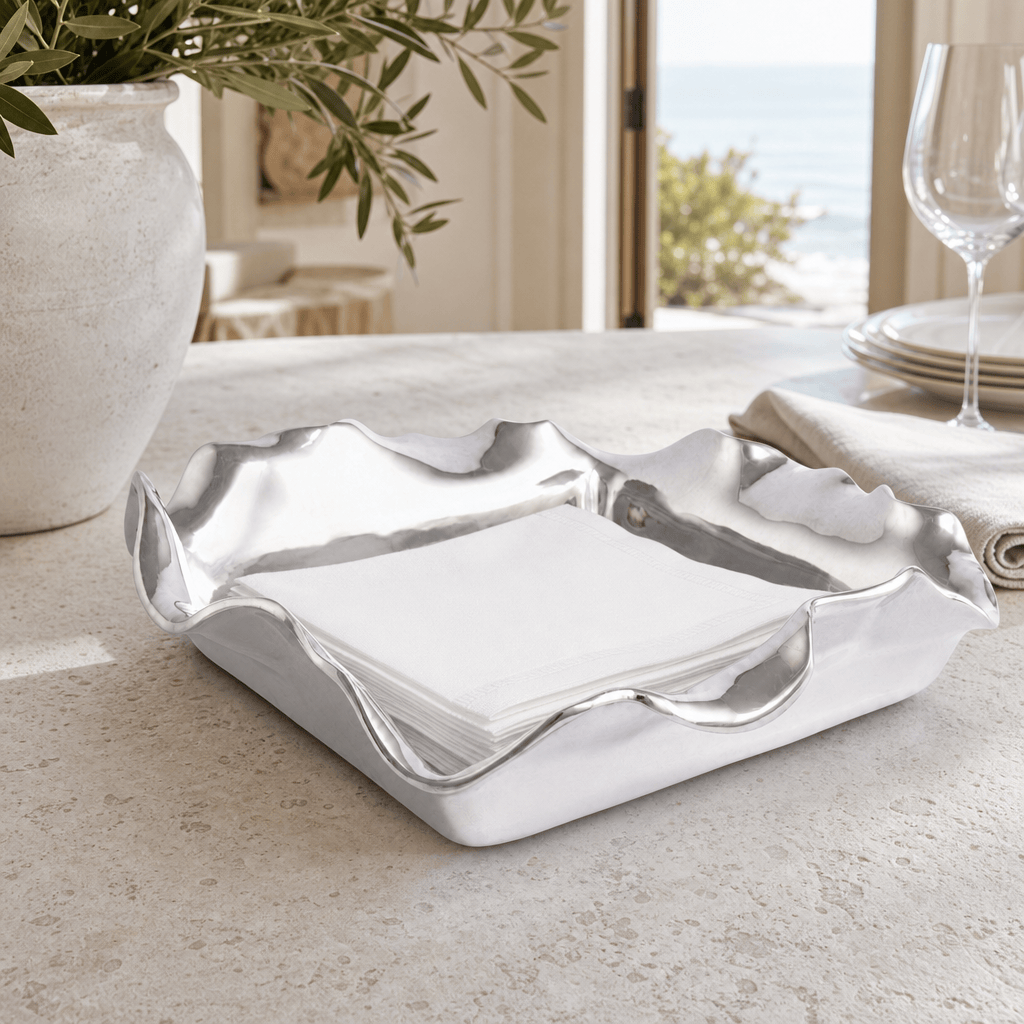 Arthur Court Carmel Carmel Napkin Box
