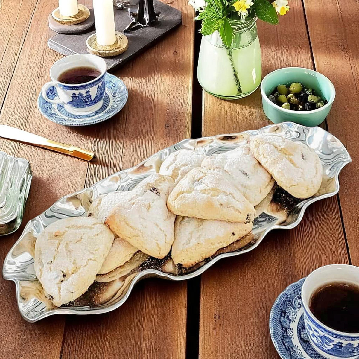 Arthur Court Carmel Carmel Oblong Serving Tray