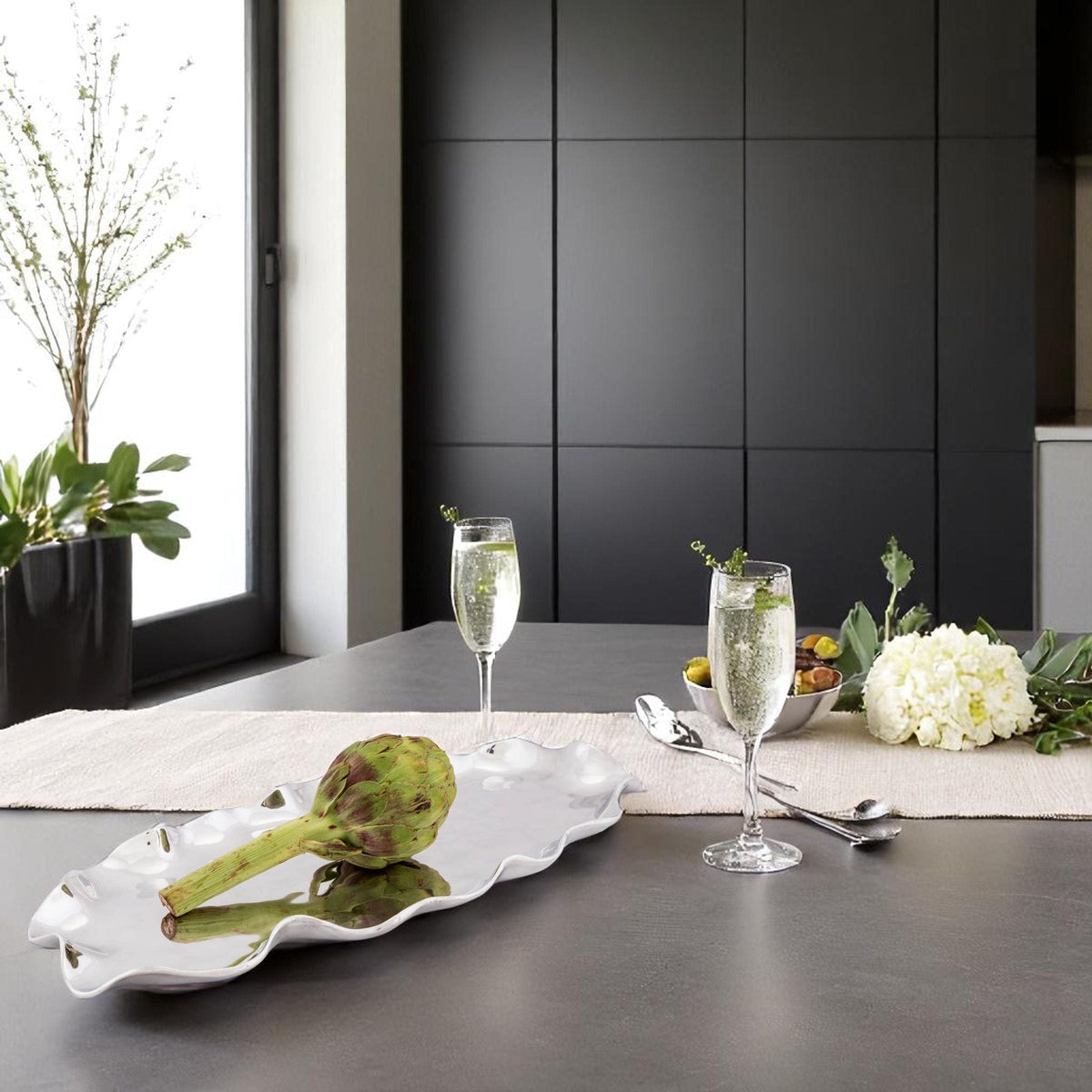 Arthur Court Carmel Carmel Oblong Serving Tray