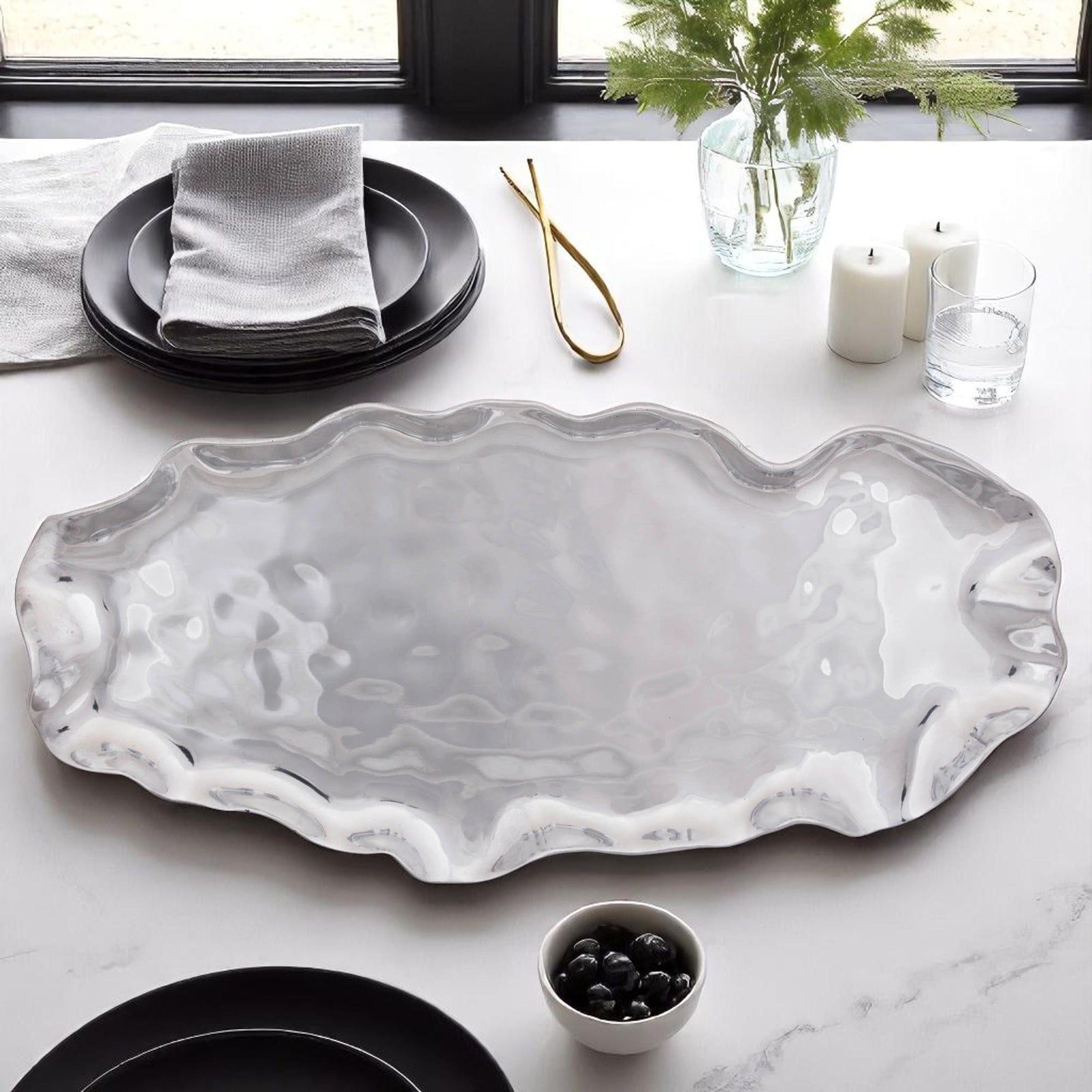 Arthur Court Carmel Carmel Oblong Serving Tray