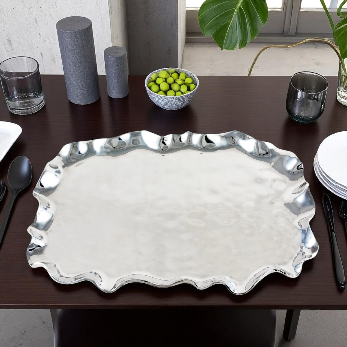 Arthur Court Carmel Carmel Rectangle Serving Tray