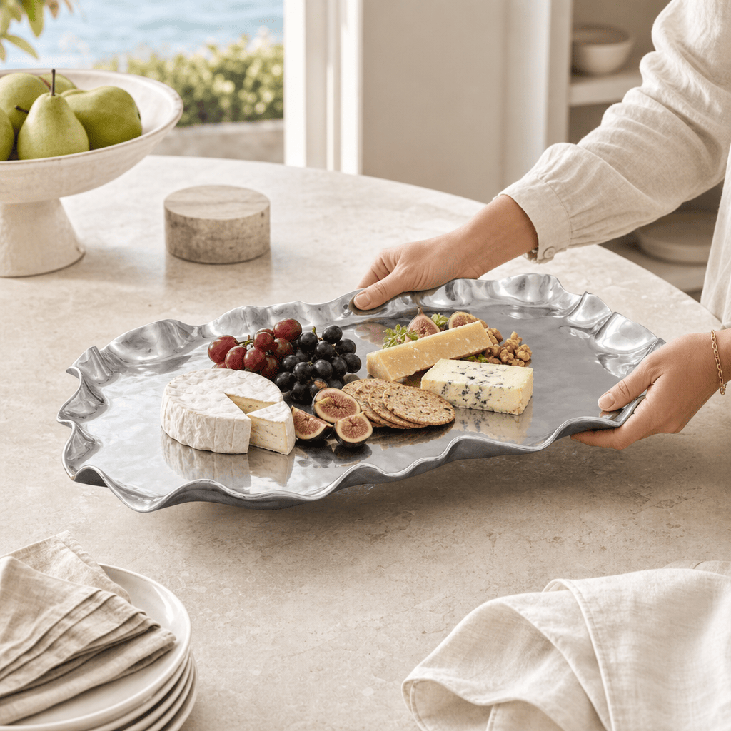 Arthur Court Carmel Carmel Rectangle Serving Tray