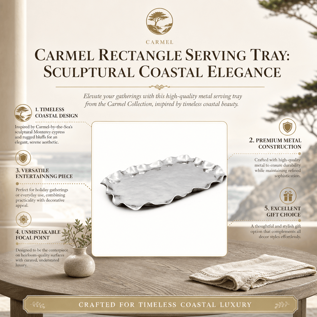 Arthur Court Carmel Carmel Rectangle Serving Tray