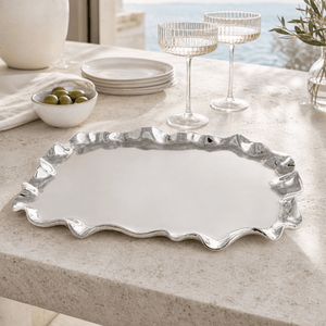 Arthur Court Carmel Carmel Rectangle Serving Tray