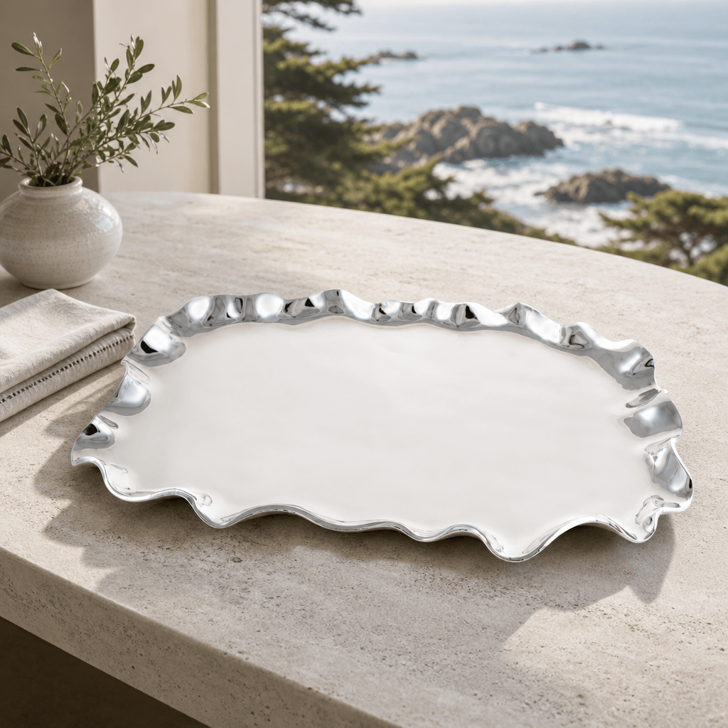 Arthur Court Carmel Carmel Rectangle Serving Tray