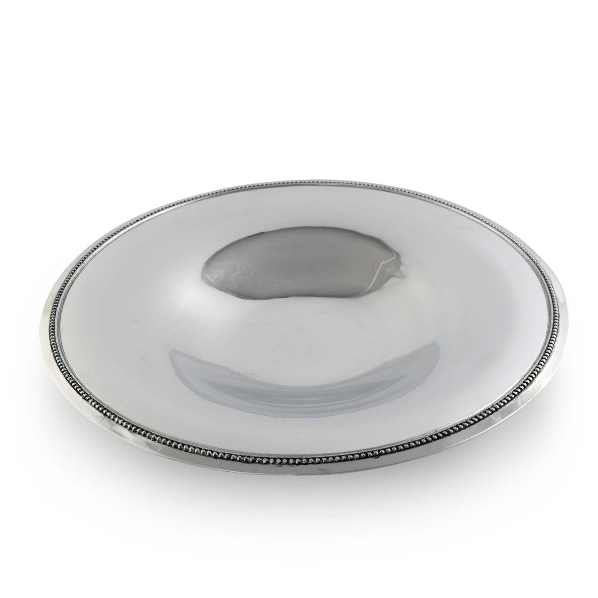 Arthur Court Centerpiece Beaded Centerpiece Footed Bowl