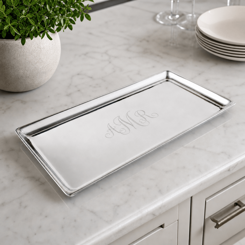 Arthur Court Classic / Engravable 6" x 12" Engravable Classic Tray