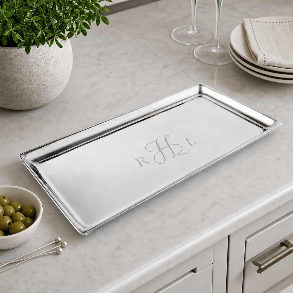 Arthur Court Classic / Engravable 6" x 12" Engravable Classic Tray