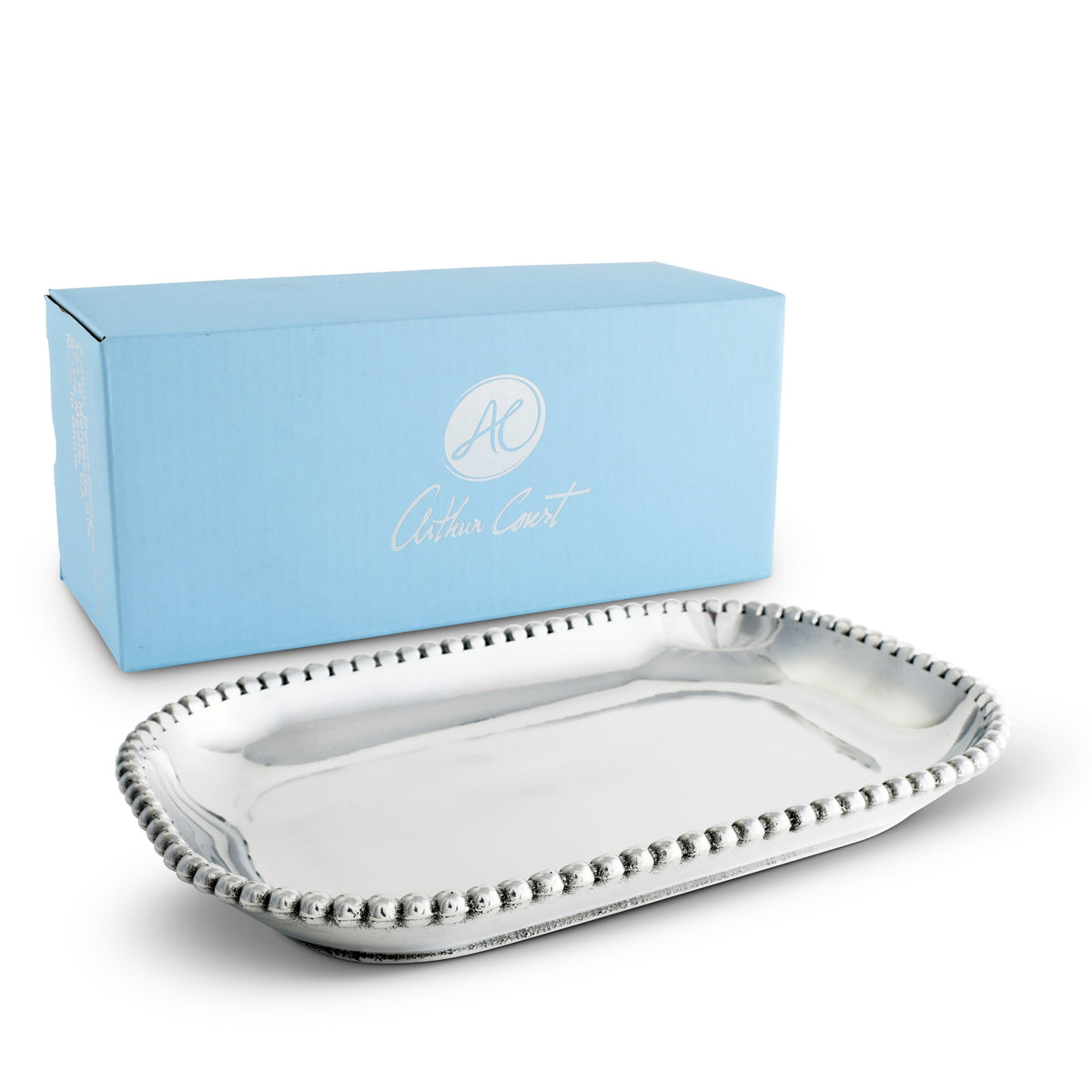 Arthur Court Classic / Engravable Engravable Beaded Catch All