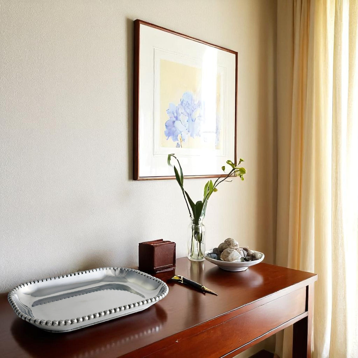 Arthur Court Classic / Engravable Engravable Beaded Catch All