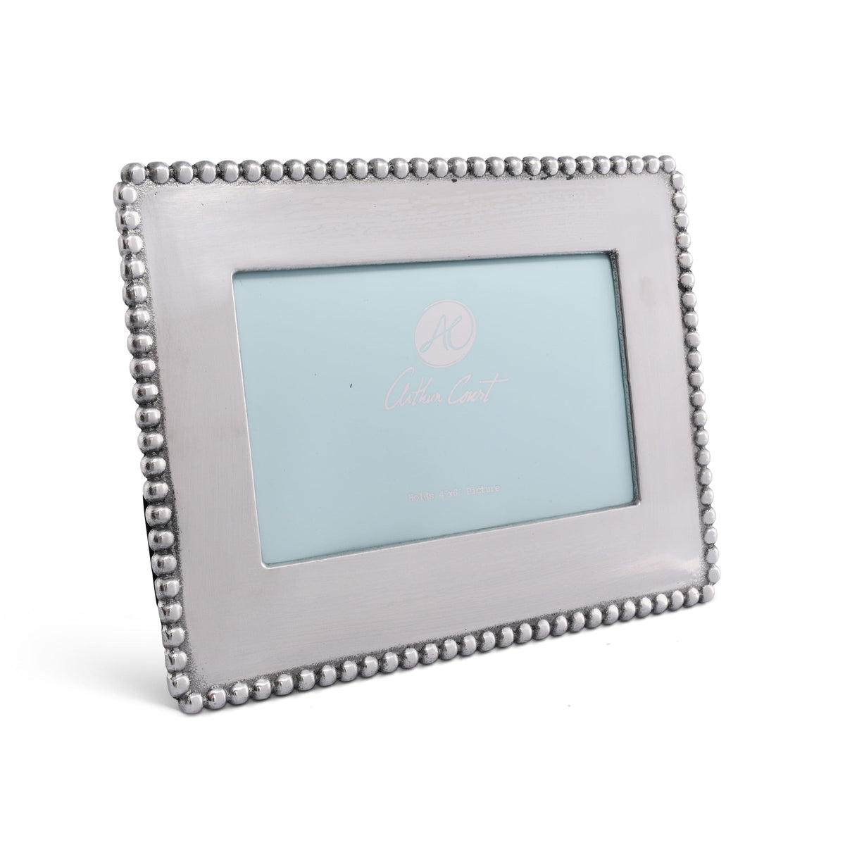 Arthur Court Classic / Engravable Engravable Beaded Photo Frame 4x6