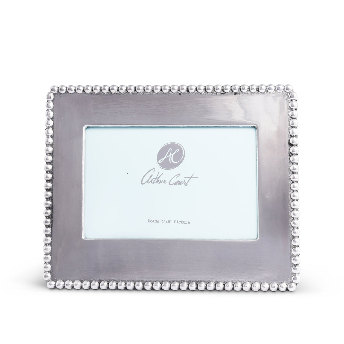 Arthur Court Classic / Engravable Engravable Beaded Photo Frame 4x6