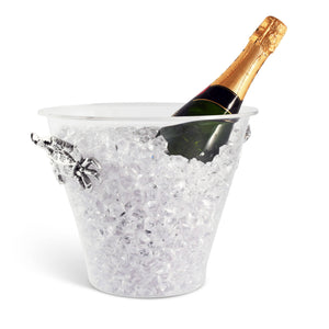 Arthur Court Coastal Crab Handle Acrylic Ice Bucket