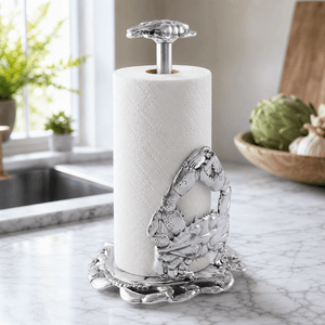 Arthur Court Coastal Crab Paper Towel Holder