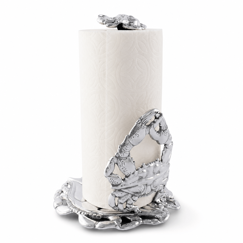 Arthur Court Coastal Crab Paper Towel Holder