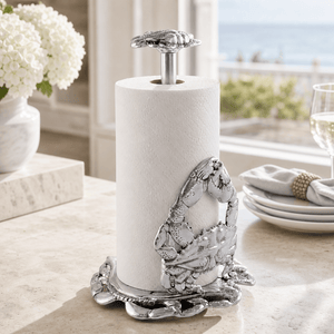 Arthur Court Coastal Crab Paper Towel Holder