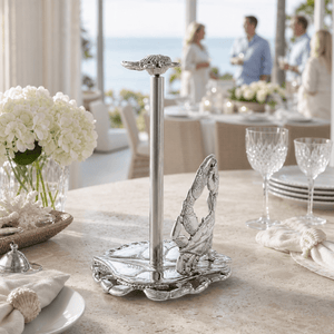Arthur Court Coastal Crab Paper Towel Holder
