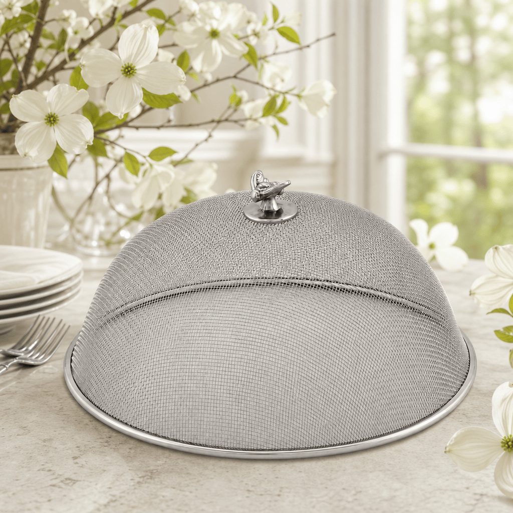Arthur Court Dogwood Bee Stainless Mesh Picnic Cover