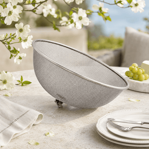 Arthur Court Dogwood Bee Stainless Mesh Picnic Cover