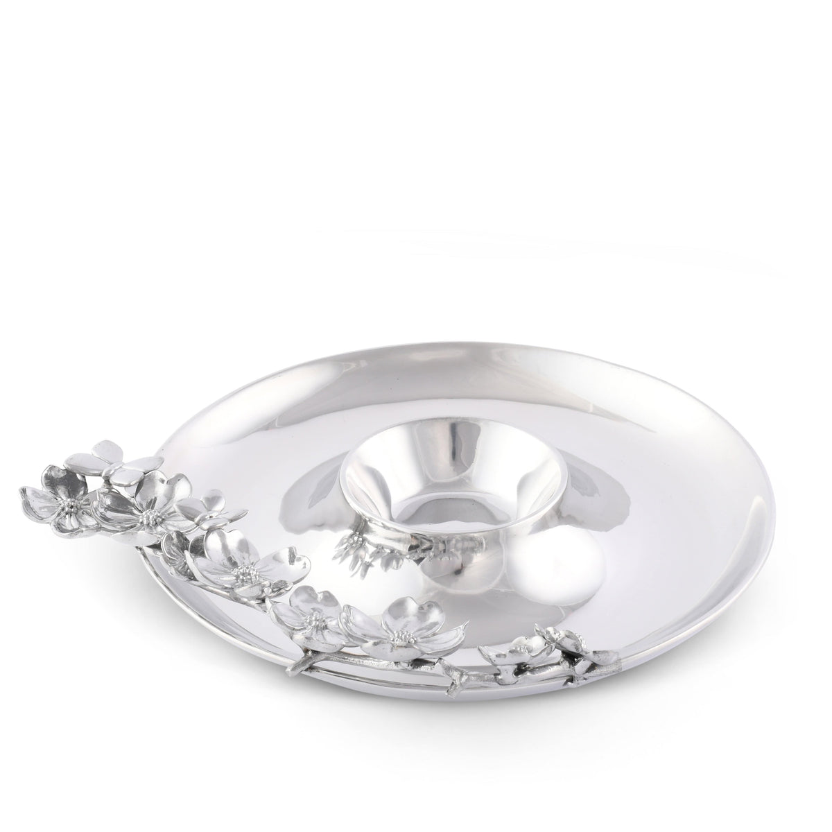 Arthur Court Dogwood Butterfly and Dogwood Chip and Dip