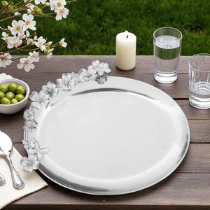 Arthur Court Dogwood Butterfly Dogwood Platter