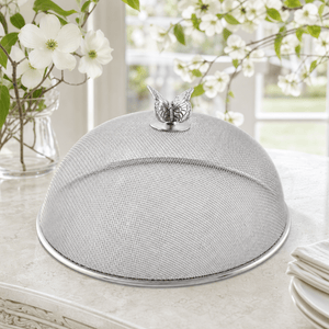 Arthur Court Dogwood Butterfly Stainless Mesh Picnic Cover