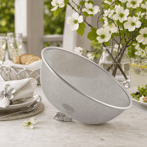 Arthur Court Dogwood Butterfly Stainless Mesh Picnic Cover