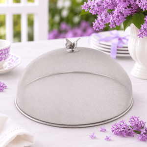 Arthur Court Dogwood Butterfly Stainless Mesh Picnic Cover