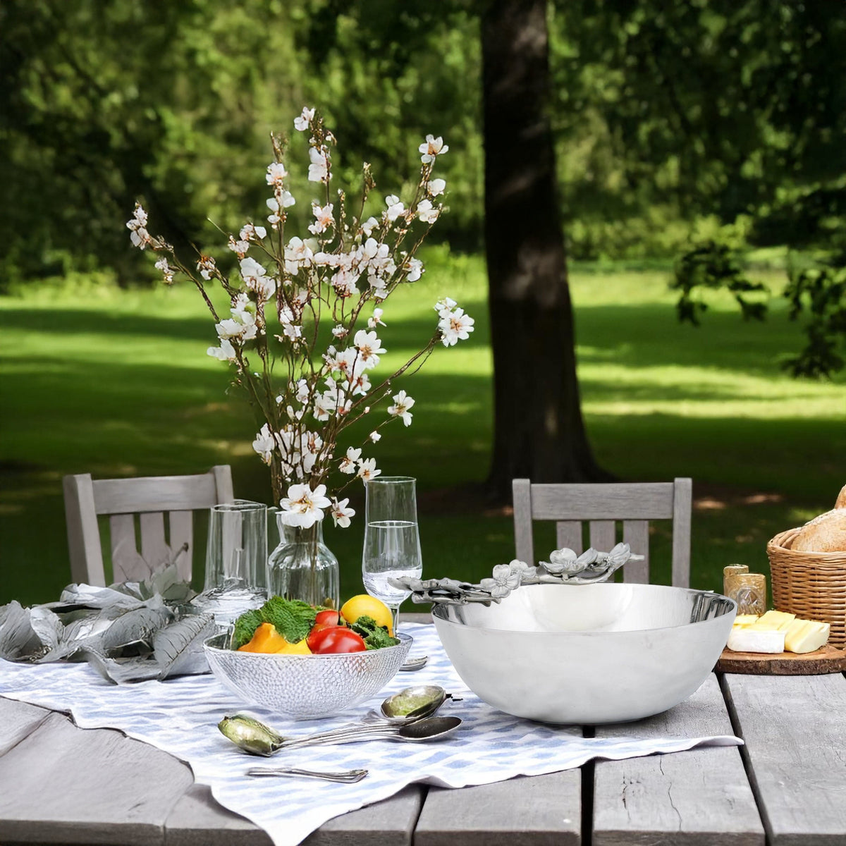 Arthur Court Dogwood Dogwood Serving Bowl